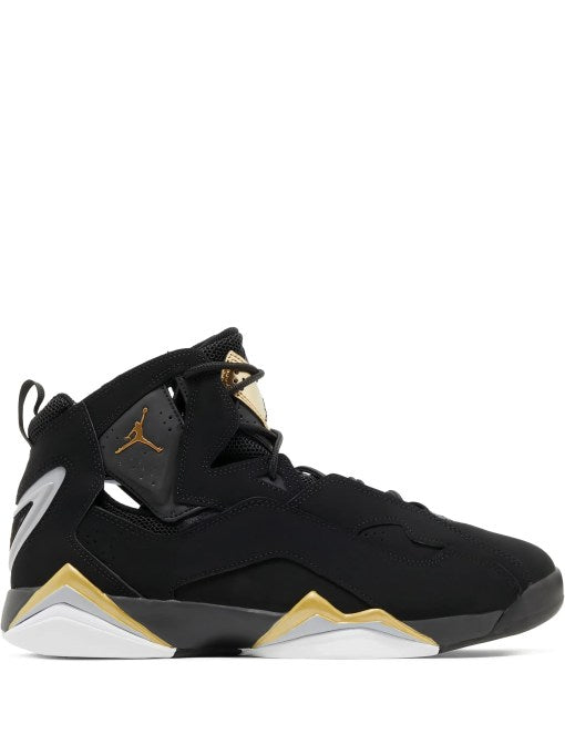 Jordan True Flight Black/Metallic Gold/Wolf Grey/White
