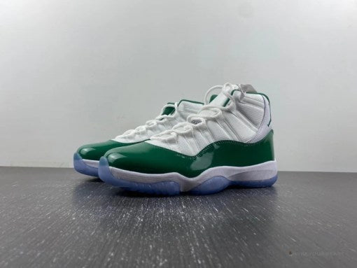 Air Jordan 11 High Green White